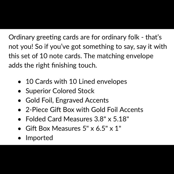 π Kate Spade β οΈ This Just In Deco Dots Note Cards - Picture 5 of 5